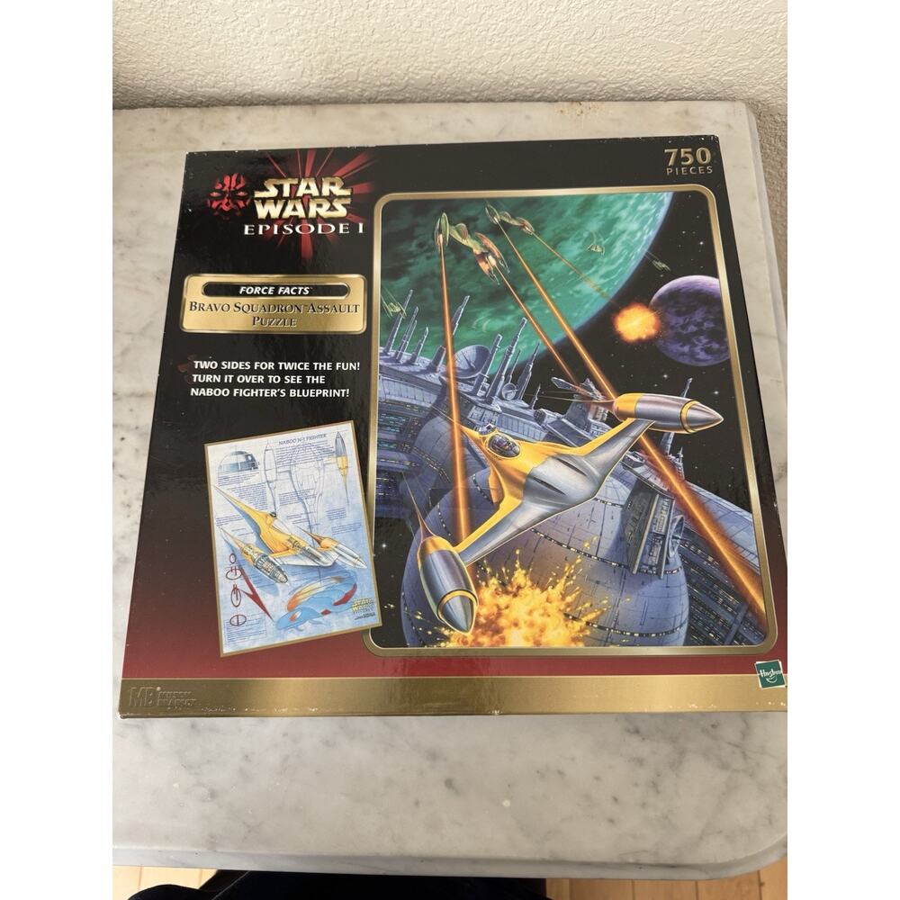 Star‎ Wars Episode I "Bravo Squadron Assault" 750 Piece Puzzle Sealed NEW